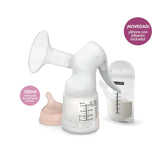 Suavinex, moderbrystpumpe, 120 ml, med justerbart flow Mad og ammetilbehør Bebe Naty Shop