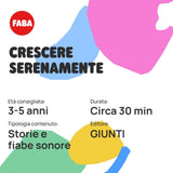 Lydfigur - Vokse lykkeligt - lydhistorier og eventyr 4-6 år, italiensk version, læringsindhold legetøj til drenge og piger Bebe Toys Naty Shop