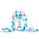 Super Streusel Havbobler, perler og sukkerkugler, 190 gram Naty Shop