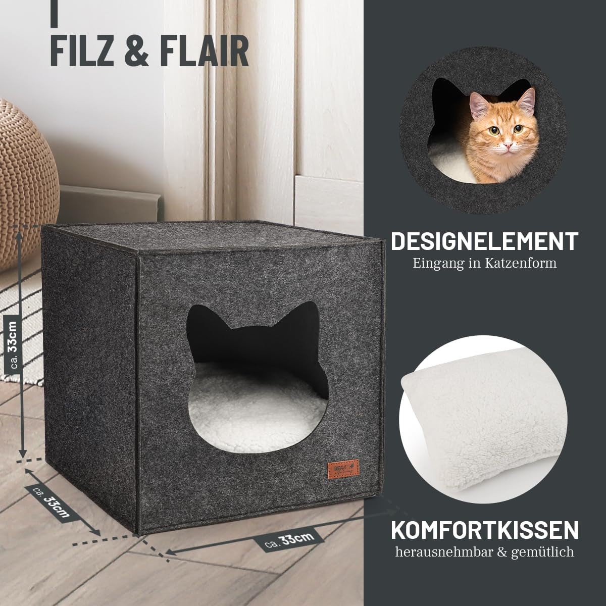 Tæpper og møbler, kæledyr, huler og huse, katte, senge til katte, katte - senge, madrasser