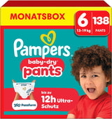 Pampers Baby-Dry Pants Größe 5, 160 Stück, 11kg-17kg, 360° auslaufsichere Passer til dag og nat