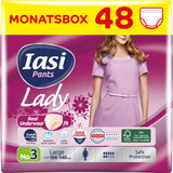 LADY Pants 48 Engangsurininkontinensbukser Absorbans Plus Størrelse S til kvinder 48 stk.