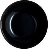 Arcopal Zelie sort spisestel i glas, 12 dele, 4 steder, sort