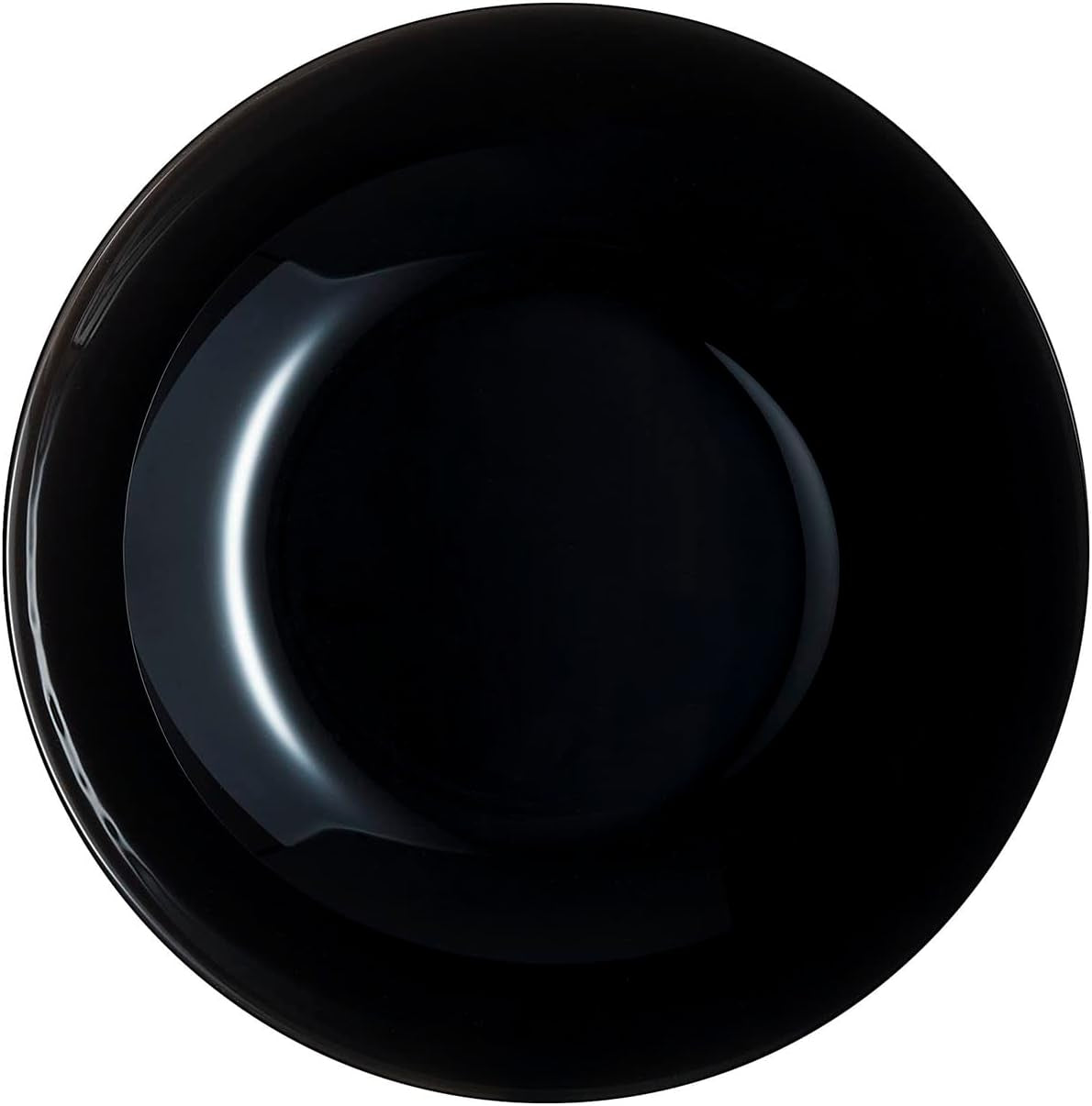 Arcopal Zelie sort spisestel i glas, 12 dele, 4 steder, sort