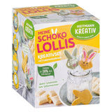HEITMANN KREATIV - Chokolade slikkepinde - Med urtepulverfarvestoffer - Gul og grøn - DIY Kit - Påske