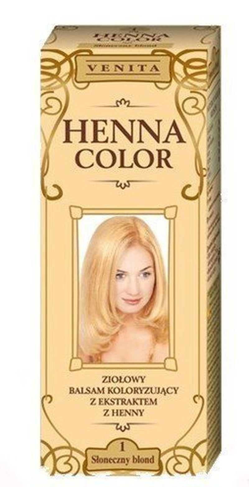 Henna Color 111 Natural Conditioner til Blondt hår Hårfarve Natural Hårfarveeffekt Henna Eco Hårfarve Naty Shop Lys Blond 75 Ml (1 Pakke)