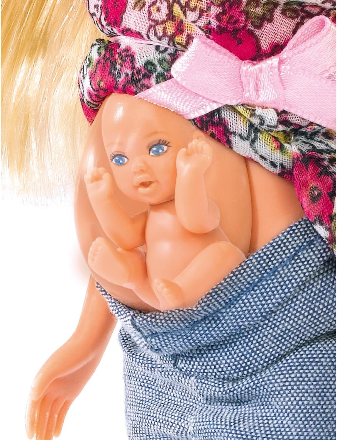 Simba 105734000 - Steffi Love Welcome Baby, gravid dukke, tilbehør, modedukke, 29 cm, til børn i alderen 3+