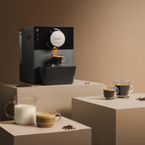 Cecotec Cremmaet Cube kompakt espressomaskine, 1350 W, pressesystem 10 g, præ-infusionssystem, 19 bar, termobloksystem, 5 slibeindstillinger, touch kontrolpanel