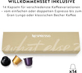 Nespresso EN167.W Citiz kapsel espressomaskine, højtrykspumpe og ideel temperaturkontrol, uden Aeroccino (mælkeskummer), energisparefunktion, 1260 W, cremehvid, 37,4 x 11,9 x 25,5 cm