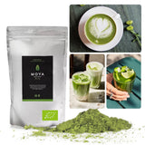 Moya Matcha Bio Daily Green Tea Powder | 250 g daglig kvalitet (III) | Perfekt til at indtages med lattes, smoothies og limonade...