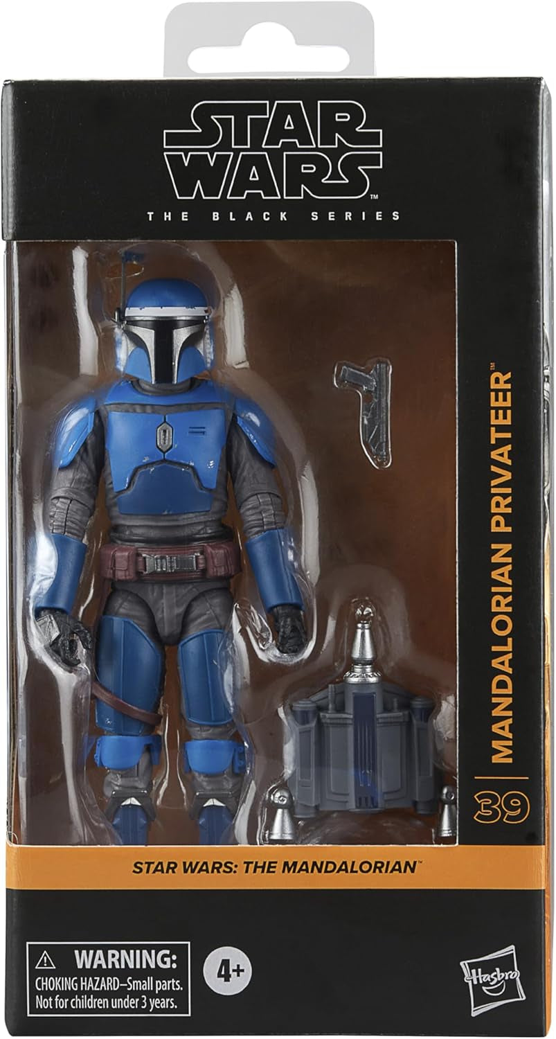 Star Wars The Black Series The Mandalorian Privateer The Mandalorian Collectable Action Figur 15 Cm Scale Action Figurer Naty Shop