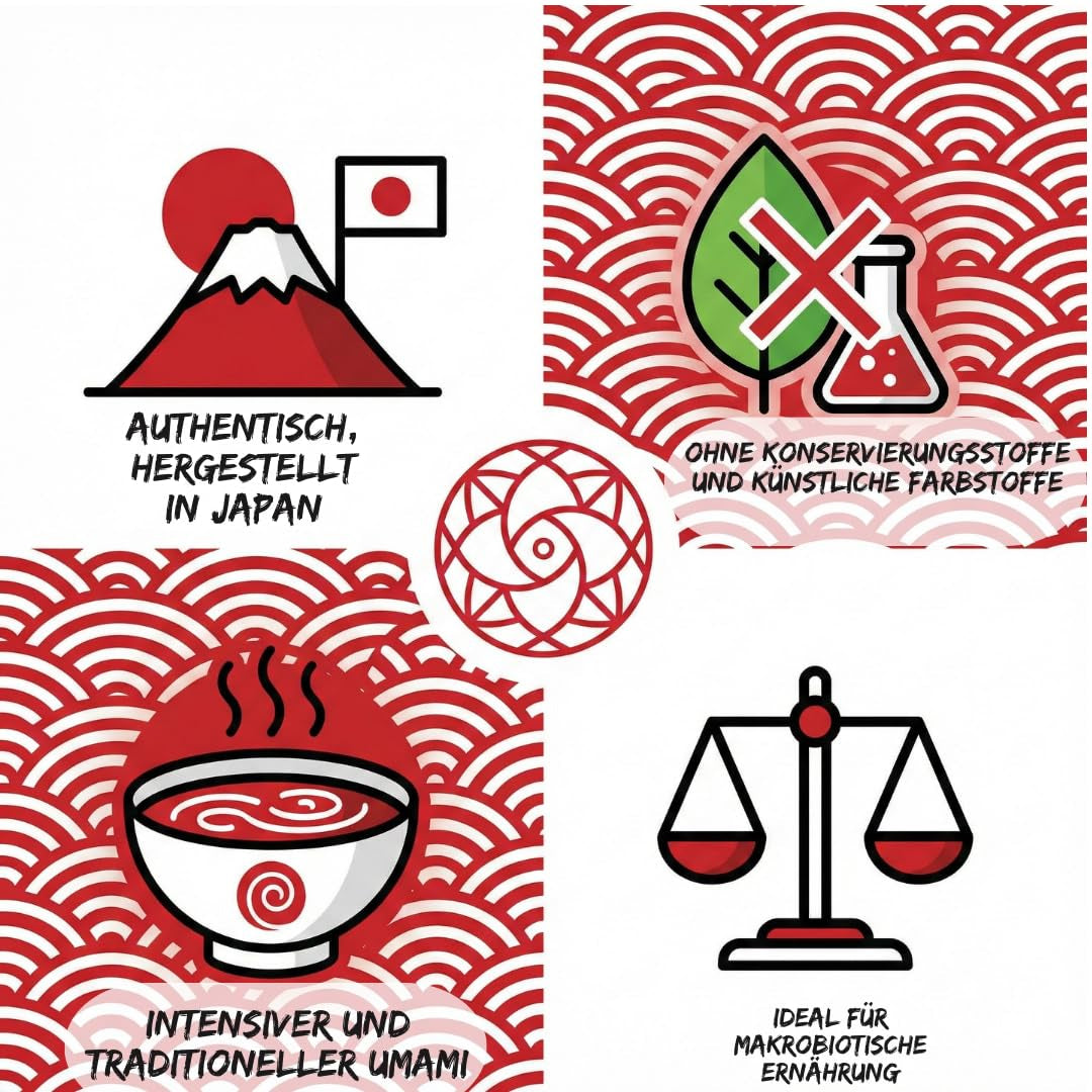 Japansk Umeboshi-Paste, Fermentierte Pflaumen mit Shiso, 150 g