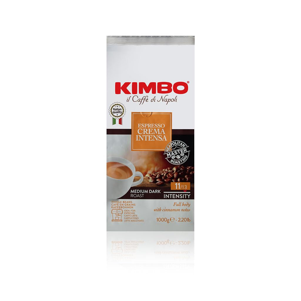 Hele kaffebønner Crema Intensa, mellemristet, 1 kg pose