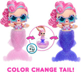 LOL overraskelse! Mermaids Tots - Minifashionable dukker med farveskiftende haler - Velegnet til samlere, piger og drenge fra 4 år og opefter