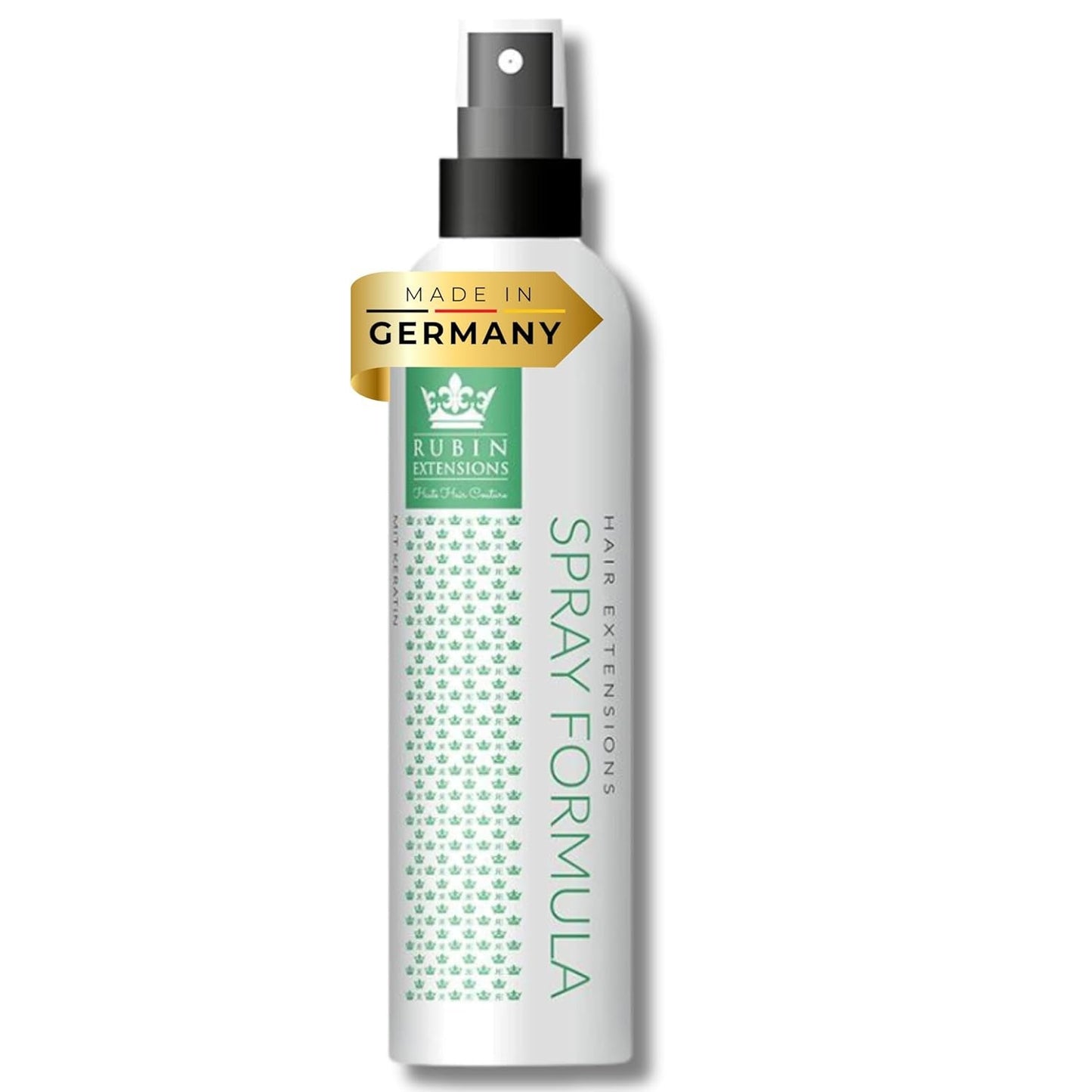 2-faset spray til pleje af human hair extensions | højkoncentreret keratin, kollagen og B5 | beskyttelse og glans til menneskehår tape extensions | ideel til menneskehår extensions og menneskehår fletninger | 2-pak hårfritningsprodukter Naty Shop 200 Ml (1 pakke)