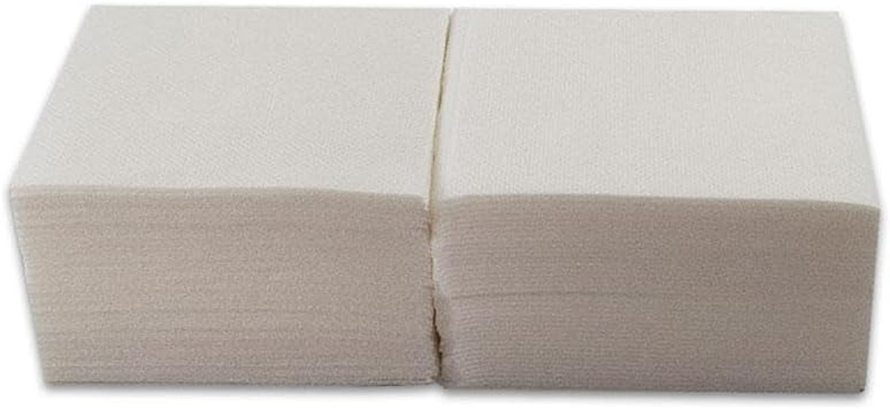 , Cocktailserviet af papir, 1/4-fold, blonder, 150 servietter, hvid
