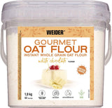 Weider Gourmet Oatmeal (1,9 kg) browniesmag. Fuldkorns havregryn. Proteinkilde med lavt sukkerindhold.
