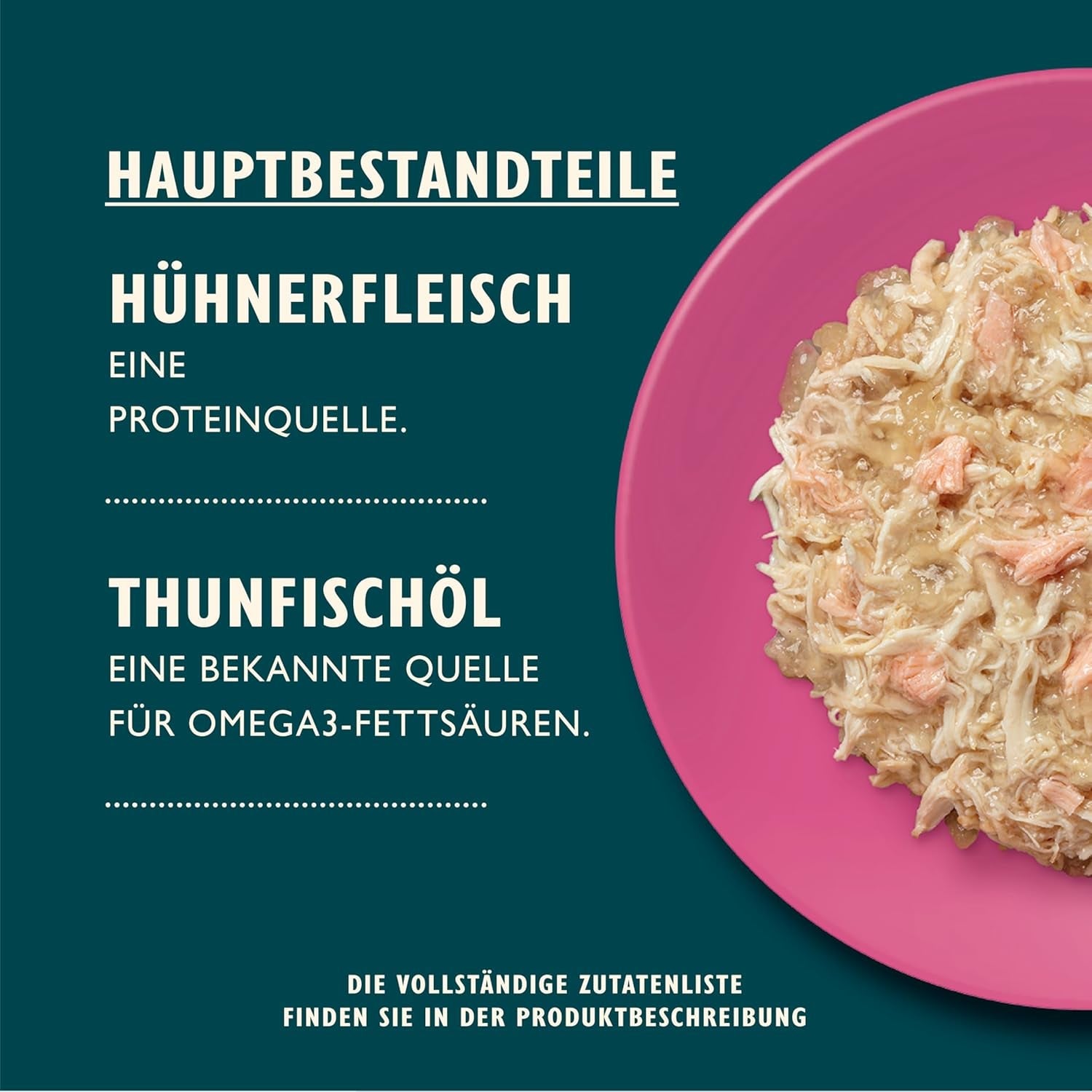 Lily's Kitchen Aus Naturichen Ingrediens hermestellung Zerkleinerte Filet in Gelee mit Hühnchen und Lachs Ausgewachsen Nassfutter für Katzen 70 g Dose