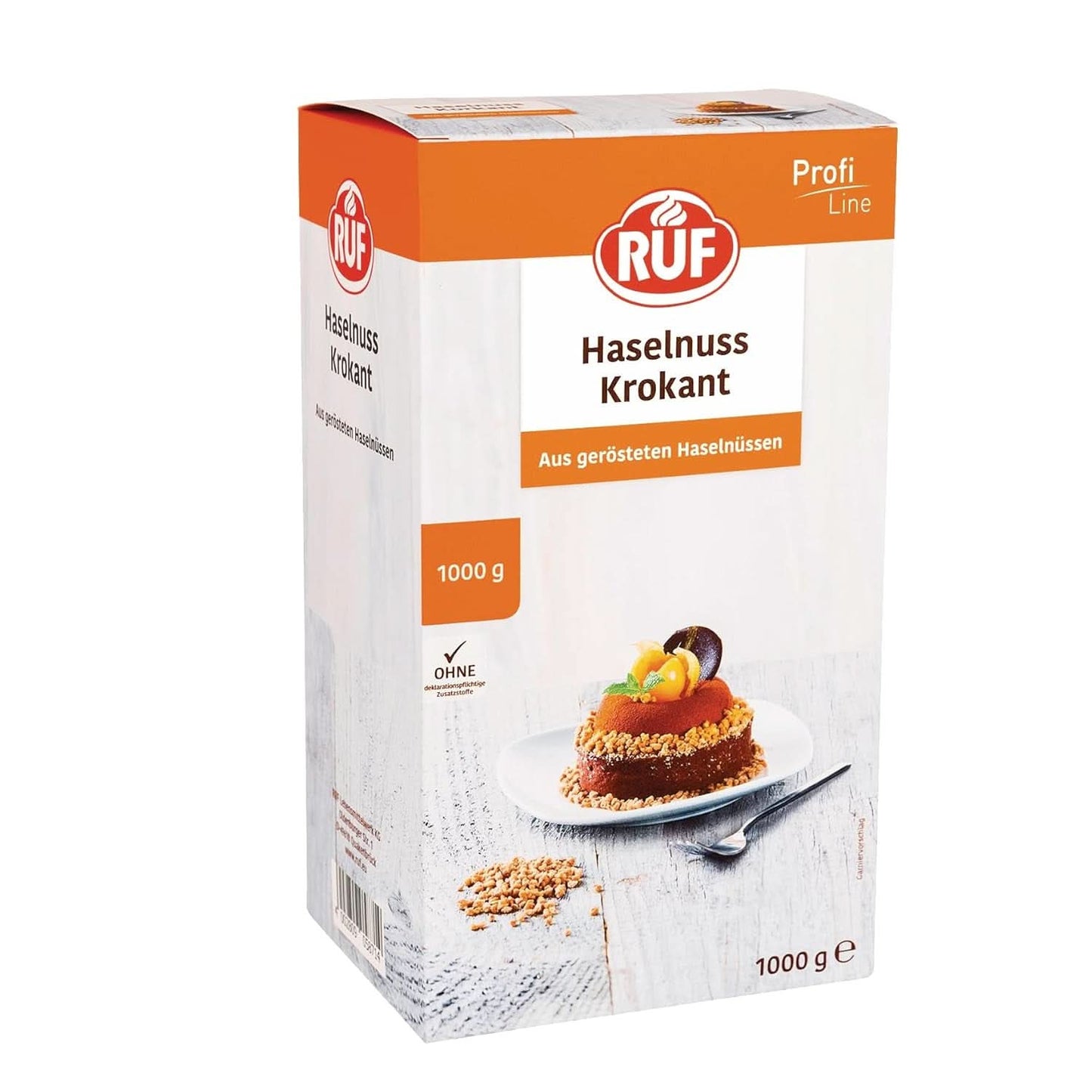 RUF Drys af farvet sukker i regnbuefarver, 1 kilo Drys Naty Shop Crunchy