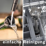 Bosch Stabmixer Ergomaster Serie 6 MSM6M673, 10 Jahre Motorgarantie, Edelstahl-Klingen, Verschleißfreie Keramik-Kupplung, Luftkühlung, Zerkleinerer, Kartoffelstampfer, Schneebesen, 1000 W Kitchen Naty Shop