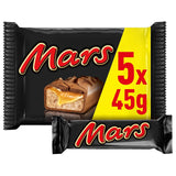 Chokoladebar karamelchokolade 1 pakke 5 stænger (1 x 225 g) (pakke med 4)