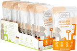 MjAMjAM - Premium våd kattefoder - Trykbar pose - Saftig kylling med lækre gulerødder 12-pak (12 x 125 g) Kornfri med ekstra kød
