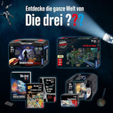 De tre??? - Forbrydelsespuslespil - Gådernes villa Af KOSMOS 697976, 300 stykker, Glød i mørket, Med UV-lampe, Læsning, Puslespil, Gådeløsning, Detektivpuslespil Fra 10 år Puslespil Naty Shop