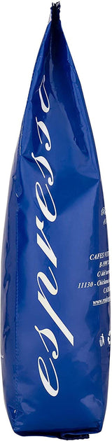 Koffeinfri kaffebønner 1 kg naturlig 100% - Espresso Intens smag fra Colombia og Brasilien.