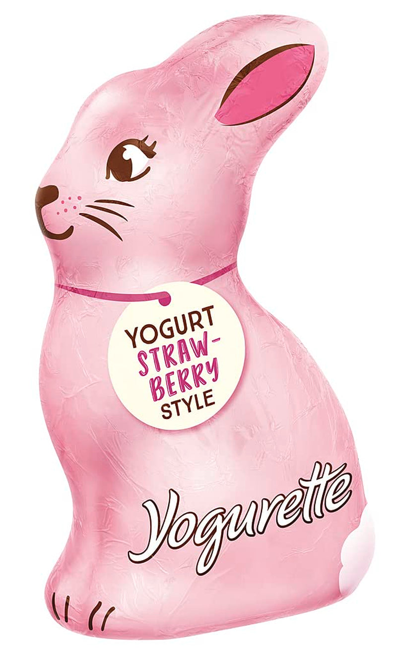 Ferrero Osterhase | 75 G| Weiße Joghurtschokolade Mit Fruchtigen Erdbeercrisps | påske | Osterhas | Geschenk Aus Schokolade i Hasenform Naty Shop Standardtitel