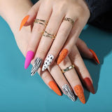 FANDAMEI Nail Art Brush Set, 15 Stücke Pinsel Für Gelnägel Nagel Pinsel, 5 Stücke Dotted Pen, 10 Rolle Streifenband Nägel, Strasssteine ​​​​Nägel, Ultra Dünn Nagel Paillettes Für Nagelkunst Maniküre Set