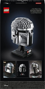LEGO Star Wars Mandalorian hjelm model, rum dekoration samling og en vidunderlig gave til voksne, kit, mænd, kvinder, mor, far, samling gaveidé 75328 Byggesæt Besuche den LEGO-Store