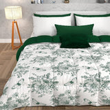 PETTI Artigiani Italiani - Vinterdyne, Vinterdyne, Enkel quilt, Dobbeltsidet, monofarvet og digitalt tryk, 100% hypoallergen mikrofiber, Made in Italy