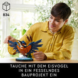 LEGO Icons Kingfisher Modelbyggesæt til voksne, Fuglefigur til stue eller kontor, Dekorationer til hjemmet og kontoret, Gave til fugleelskere og ornitologer, Kvinder og Mænd 10331 Byggesæt Besuche den LEGO-Store