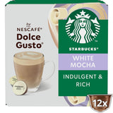 STARBUCKS White Mocha fra Nescafé Dolce Gusto Kaffeekapseln 6 x 12 (72 Kapseln)
