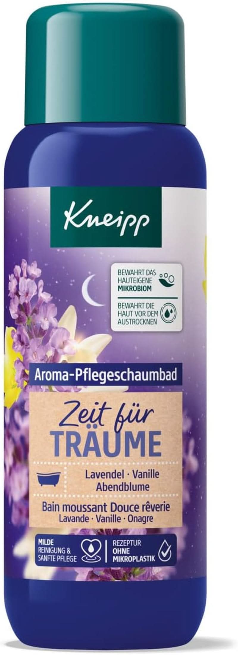 Kneipp Aroma, badetilsætning, lavendel og vanilje, 400 ml Brusebad og bad Naty Shop