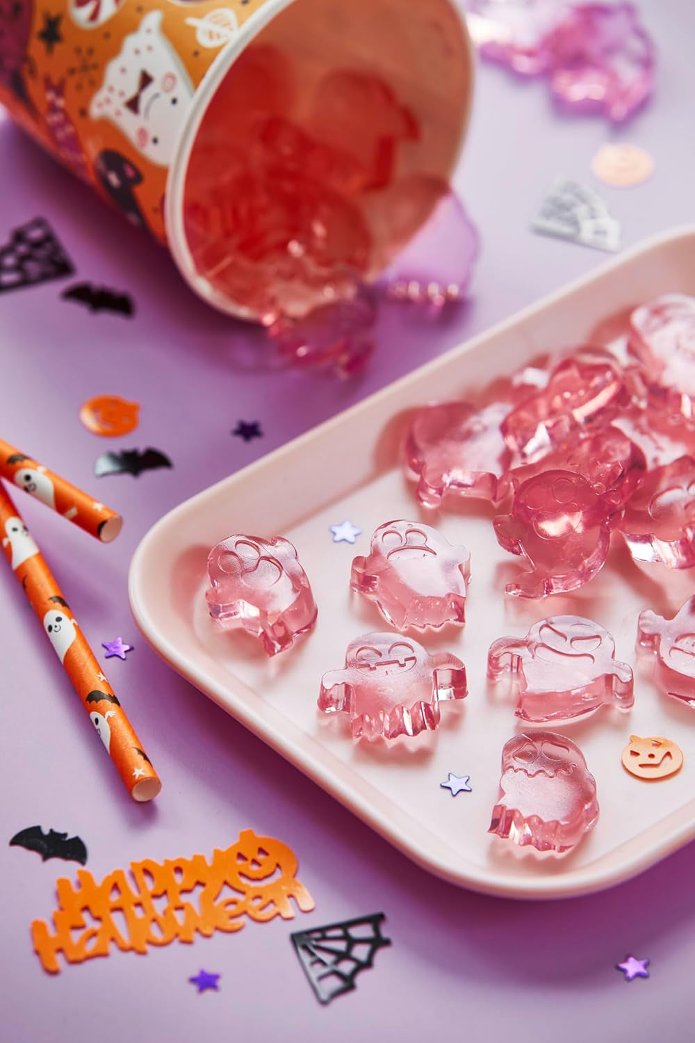 HEITMANN KREATIV Halloween frugttyggegummi erstatningssæt - hindbærsmag