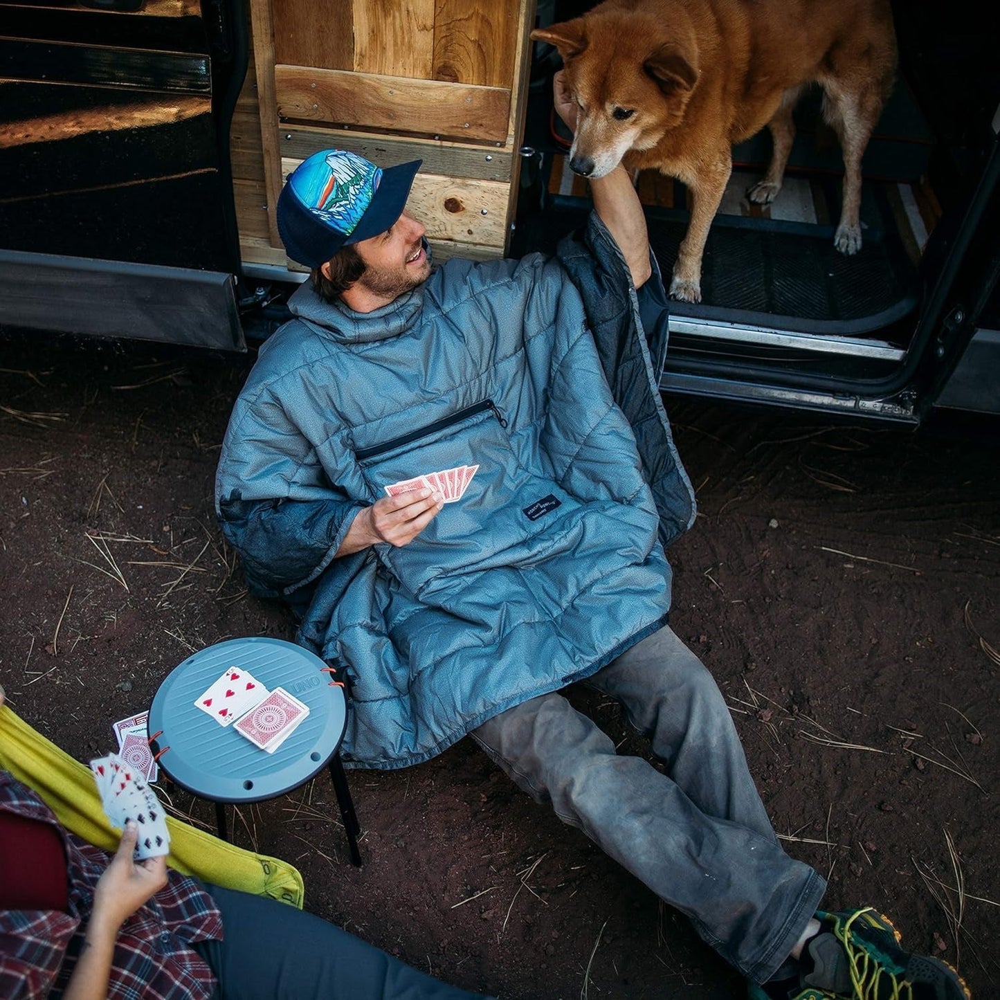 Therm-A-Rest Unisex Honcho Poncho Bærbart hættetæppe Bærbart hættetæppe Senge og tæpper Therm-a-Rest