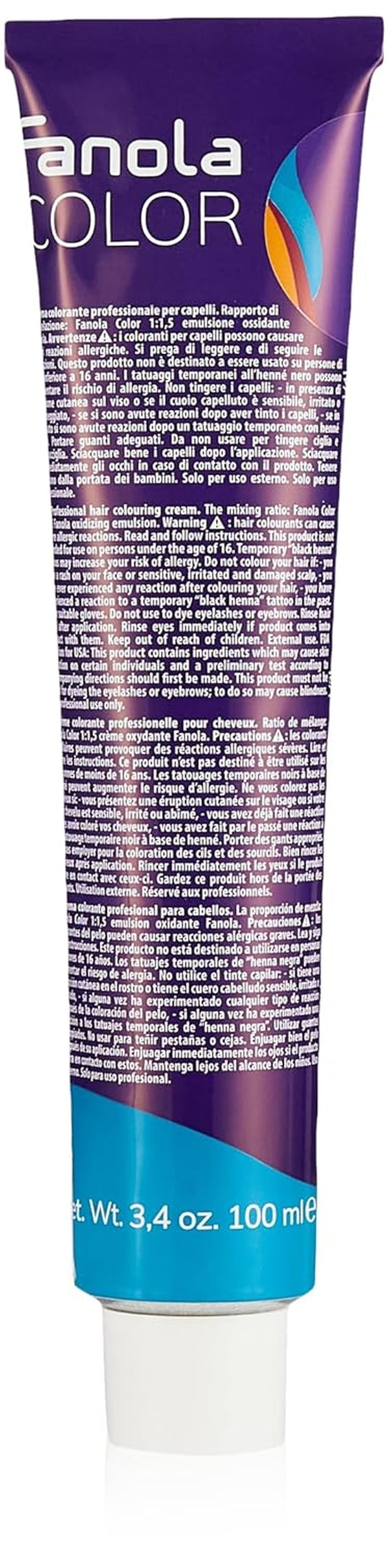 Fanola crema colore Farvecreme 7.0 Blond, 100 ml