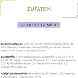 Møre gourmet-guldstykker i grøntsagssauce Kalve- og grøntsagsvåd kattefoder Pakke med 12 (12 x 85 g)