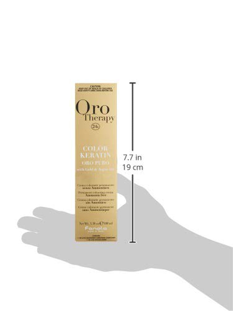 Fanola Oro Therapy Color Keratin 5,0 100ml Hårfarve Naty Shop
