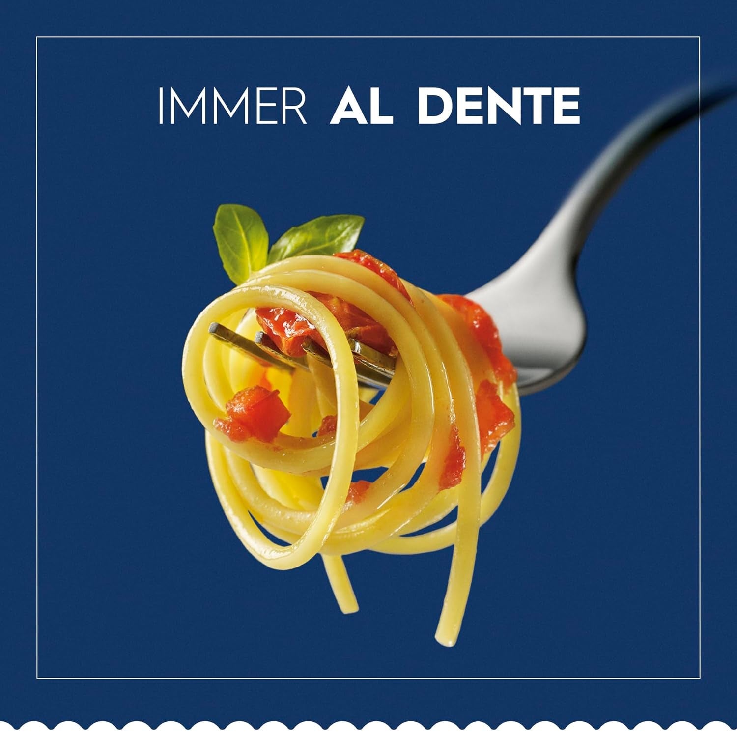 Barilla Pasta Klassische Spaghetti n.5 fra højkvalitets Hartweizen immer al dente, (1 x 500 g), smagløs
