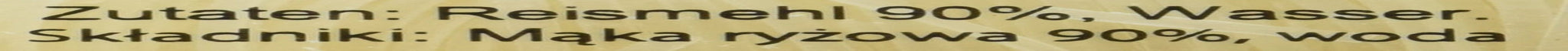 Risnudler - Thai, 1 mm brede risbåndsnudler, lavet af rismel - 17 x 400 g