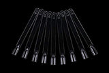50 stk. Nail Art Tip ringe, farve klare plader, neglelak Display Ring Sticks, Negle Salon Practice, Nail Tip Display til DIY Nail Art Display og Practice