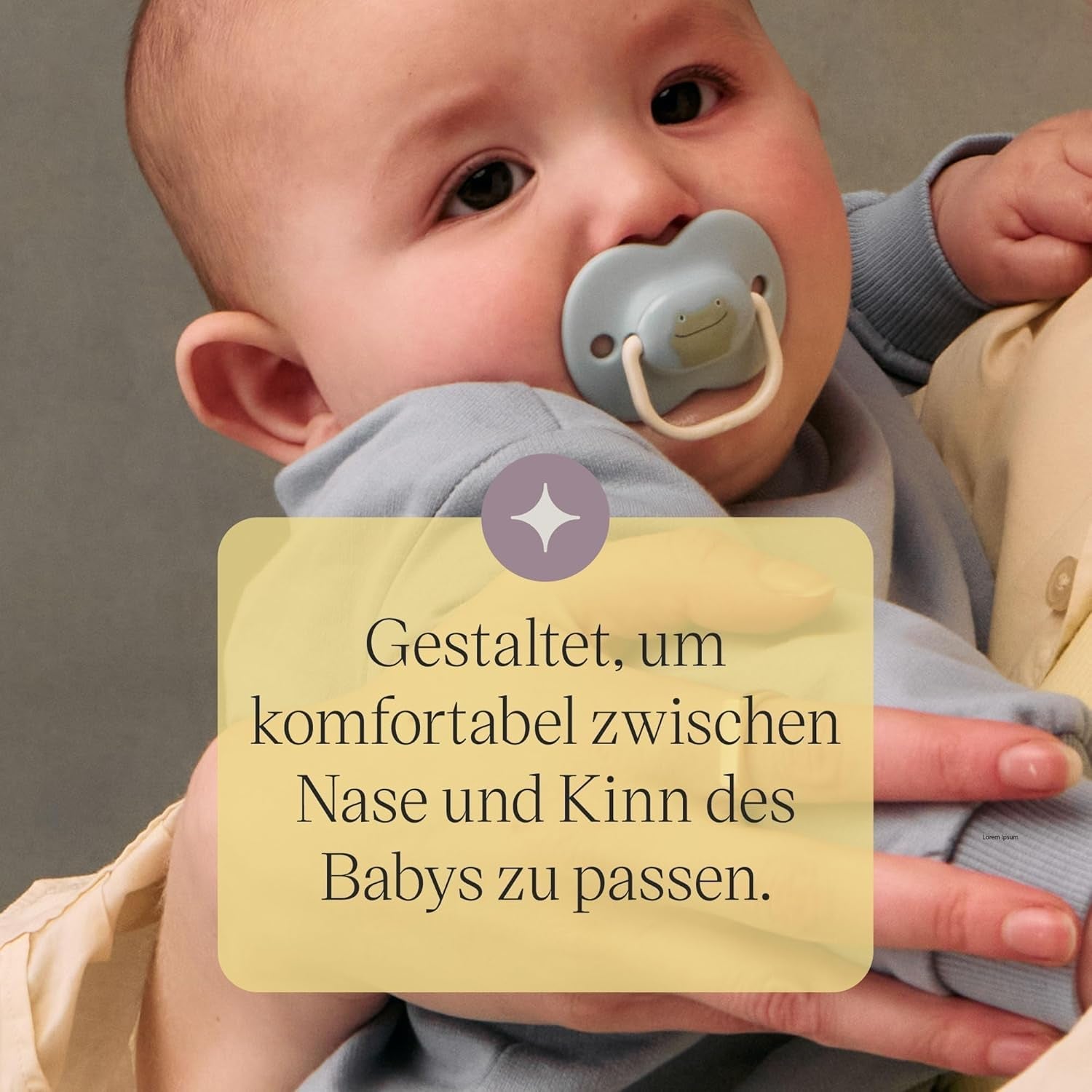 Tommee Tippee Anytime-sutter, 0-6 måneder, pakke med 6 symmetriske sutter, BPA-fri