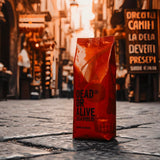 DØD ELLER LEVENDE DIAVOLO – Ekstra mørk espresso – 100 % Robusta – Ekstremt stærk – Lav surhedsgrad – Stabil creme – Hele bønner 1 kg – Napoli stegt