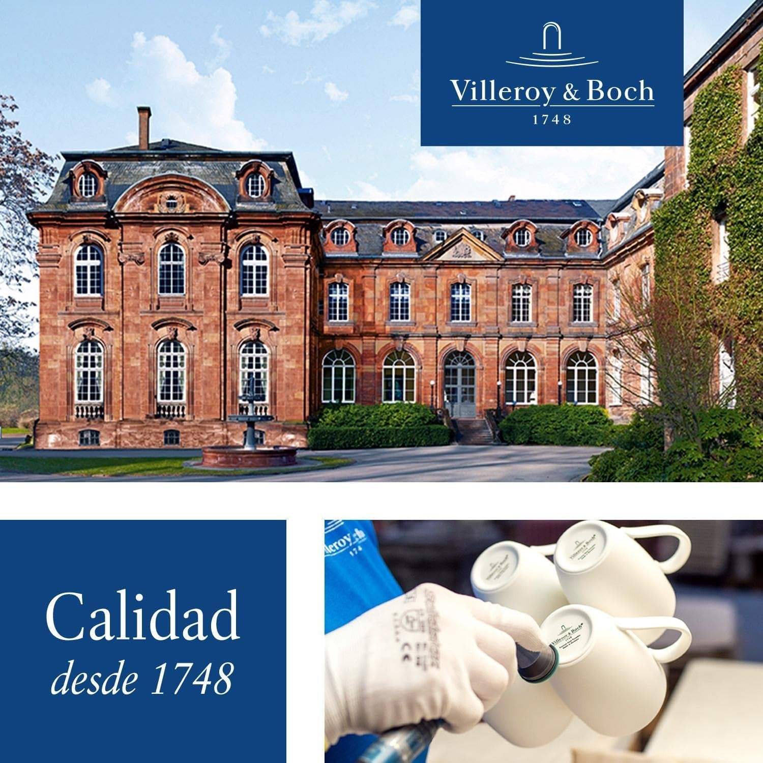 Villeroy & Boch - Mariefleur sukkerskål, diverse farver, tåler opvaskemaskine, tåler mikroovn, sukkerskål med låg, sukkerskål, opbevaring, kaffetilbehør, blomsterservice, premium porcelæn