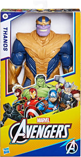 Marvel Avengers Titan Hero Series Deluxe Thanos Action Figur Brun Actionfigurer Naty Shop