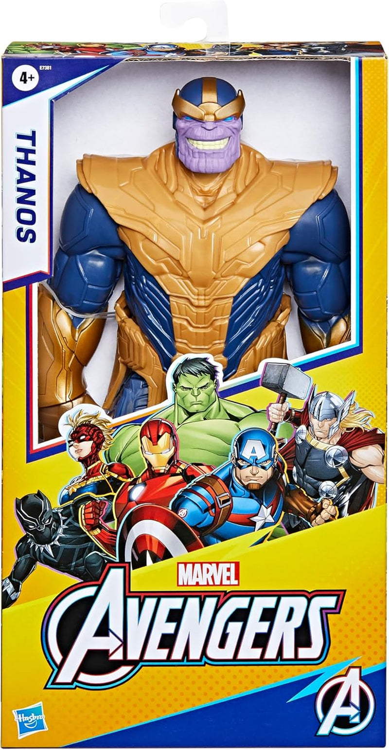 Marvel Avengers Titan Hero Series Deluxe Thanos Action Figur Brun Actionfigurer Naty Shop