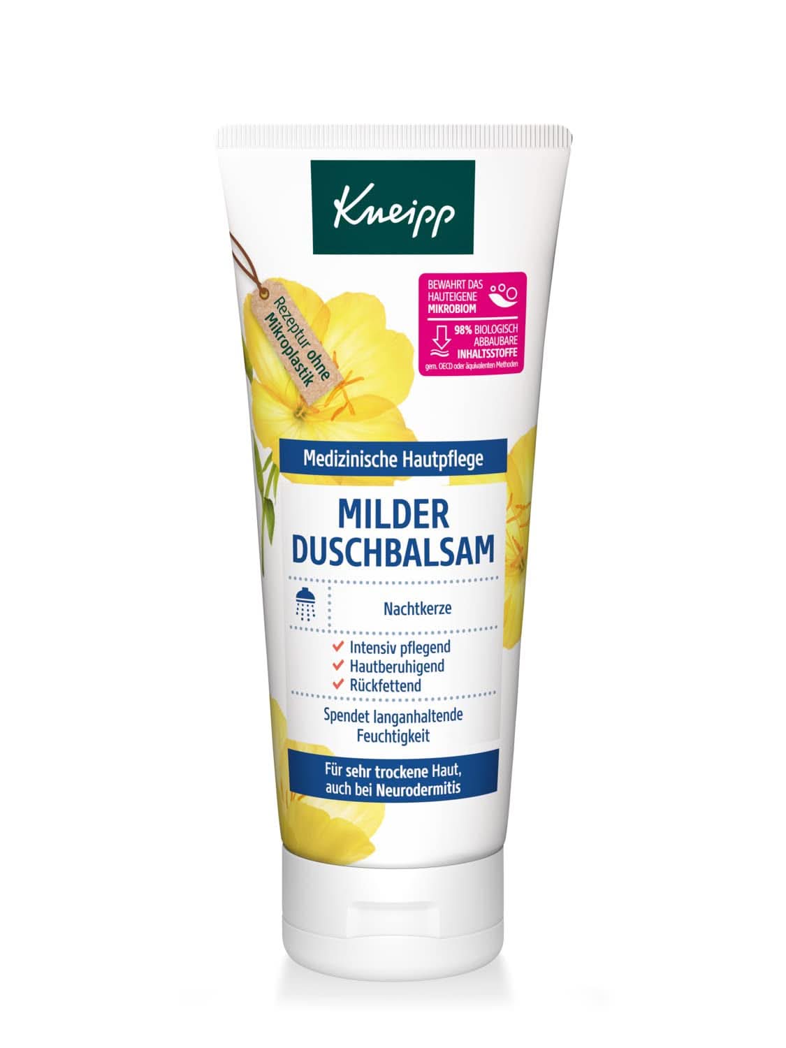 Kneipp, Brusebalsam, 200 ml Brusebad og bad Naty Shop 200 ml Primrose