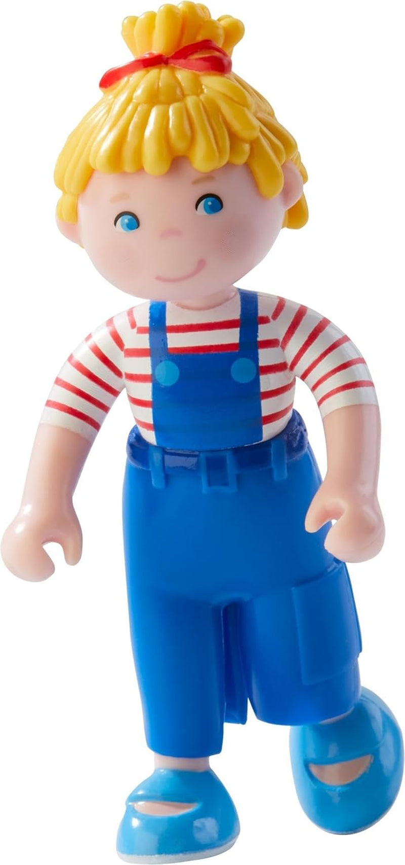 HABA 303672 - Little Friends - Conni | Sød minidukke fra 3 år | Holdbar plastik foldedukke for langvarig leg sjov | Gave til alle Conni Papusi Naty Shop fans